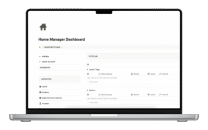 Home Manager Dashboard