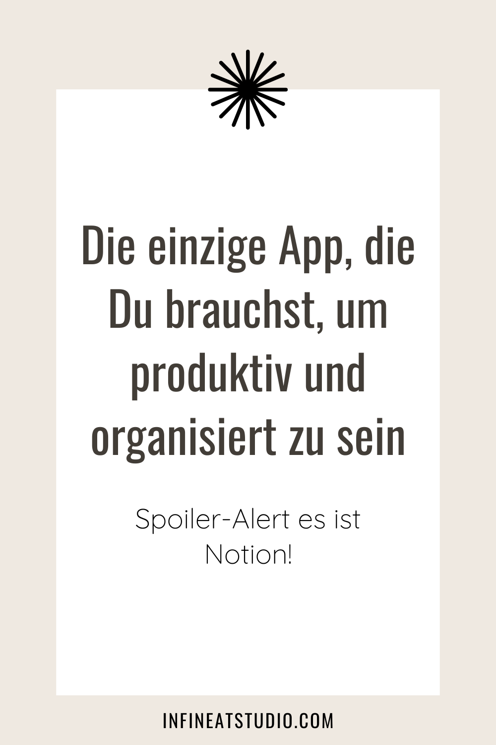 Die einzige App, die Du brauchst, um produktiv und organisiert zu sein