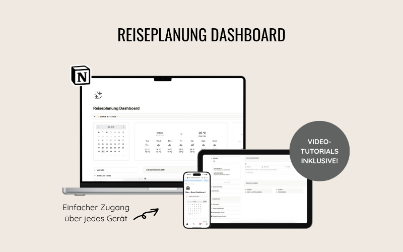 reiseplanung dashboard 2 reiseplanung dashboard 2